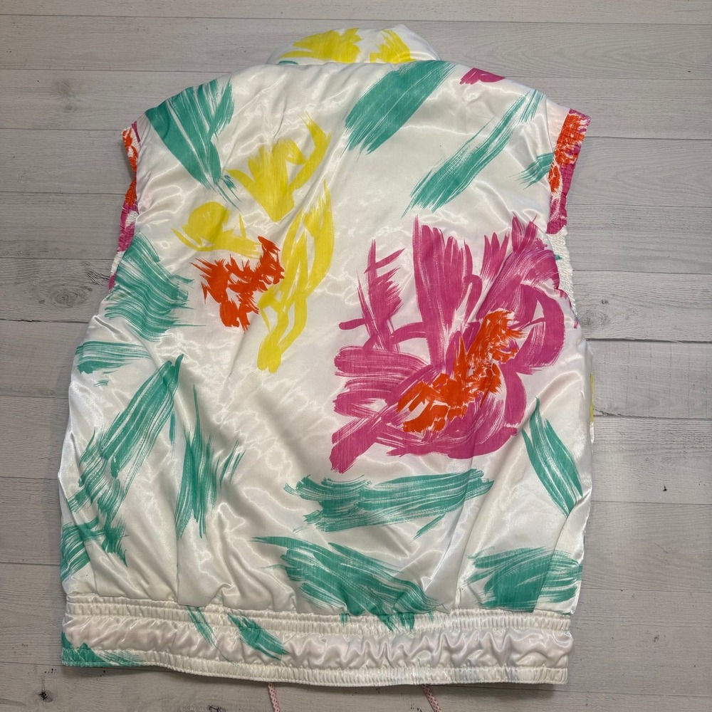 Vintage‎ 90s Luhta powder abstract colorful pattern vest - Picture 10 of 10